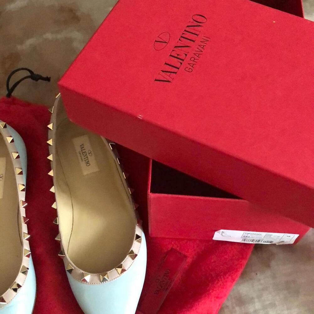Valentino studded flats - Picture 3 of 7
